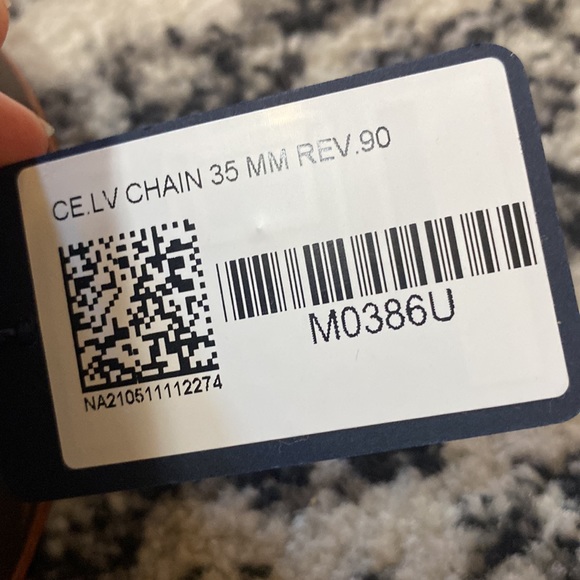 LOUIS VUITTON LV Chain 30mm Reversible Belt size 90 - Picture 4 of 6